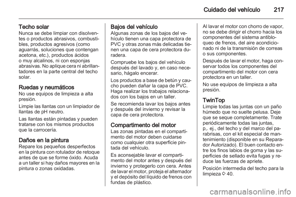 OPEL ASTRA H 2011 Manual de Instrucciones (in Spanish) OPEL ASTRA H 2011 Manual de Instrucciones (in Spanish)