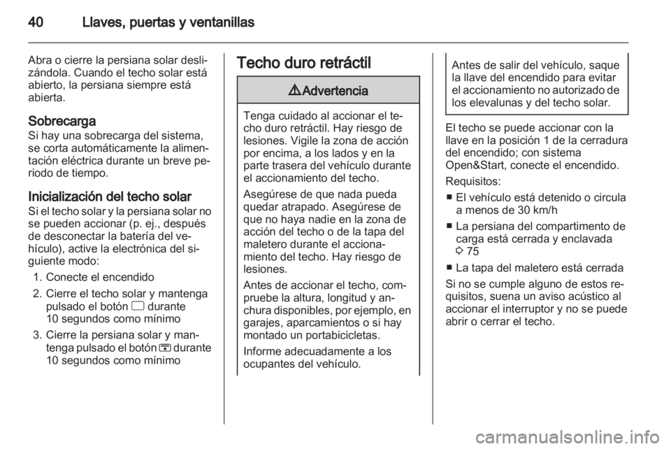 OPEL ASTRA H 2011  Manual de Instrucciones (in Spanish) 