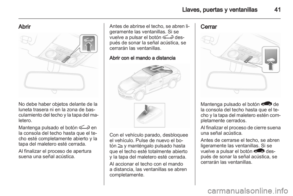 OPEL ASTRA H 2011  Manual de Instrucciones (in Spanish) 