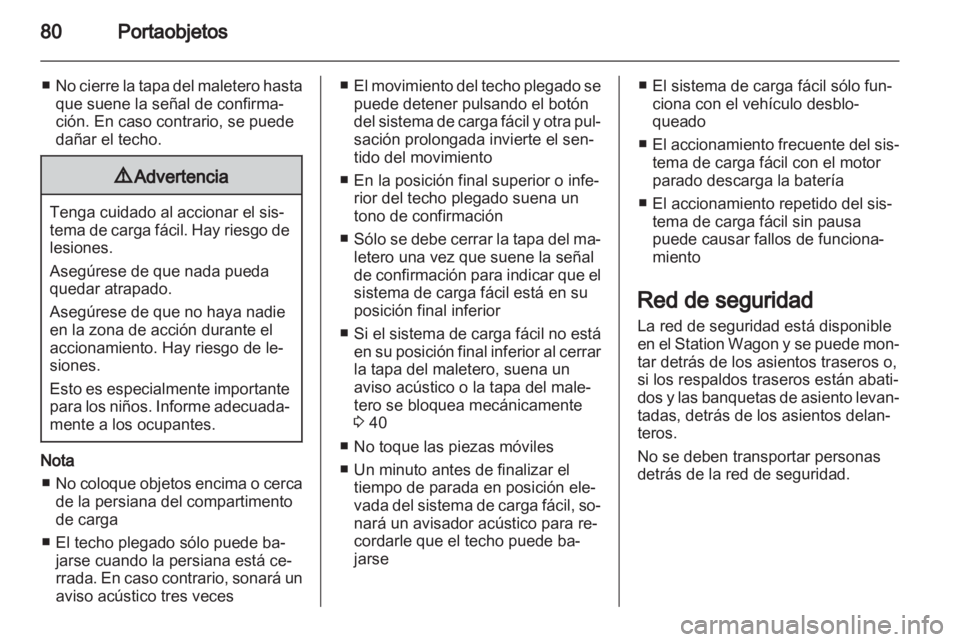 OPEL ASTRA H 2011 Manual de Instrucciones (in Spanish) OPEL ASTRA H 2011 Manual de Instrucciones (in Spanish)