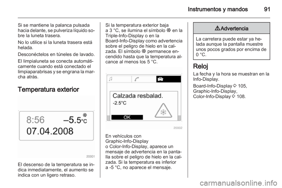 OPEL ASTRA H 2011  Manual de Instrucciones (in Spanish) 