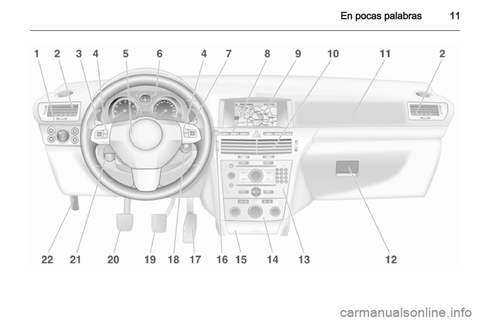 OPEL ASTRA H 2011.5 Manual de Instrucciones (in Spanish) OPEL ASTRA H 2011.5 Manual de Instrucciones (in Spanish)