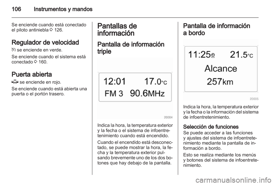 OPEL ASTRA H 2011.5 Manual de Instrucciones (in Spanish) OPEL ASTRA H 2011.5 Manual de Instrucciones (in Spanish)