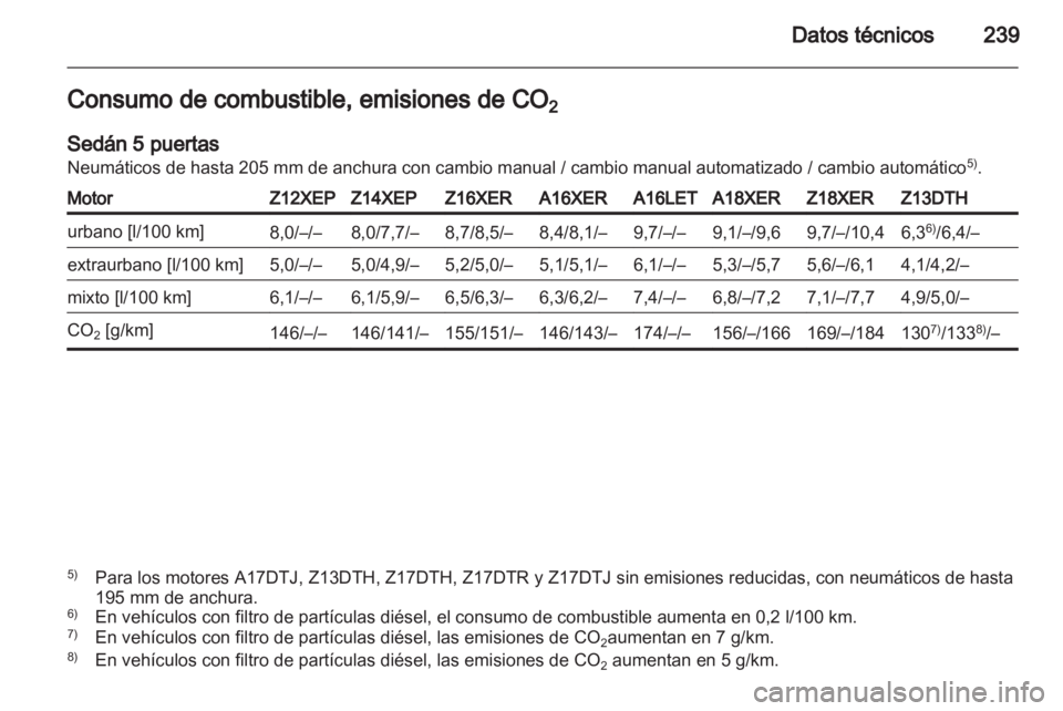 OPEL ASTRA H 2011.5 Manual de Instrucciones (in Spanish) OPEL ASTRA H 2011.5 Manual de Instrucciones (in Spanish)