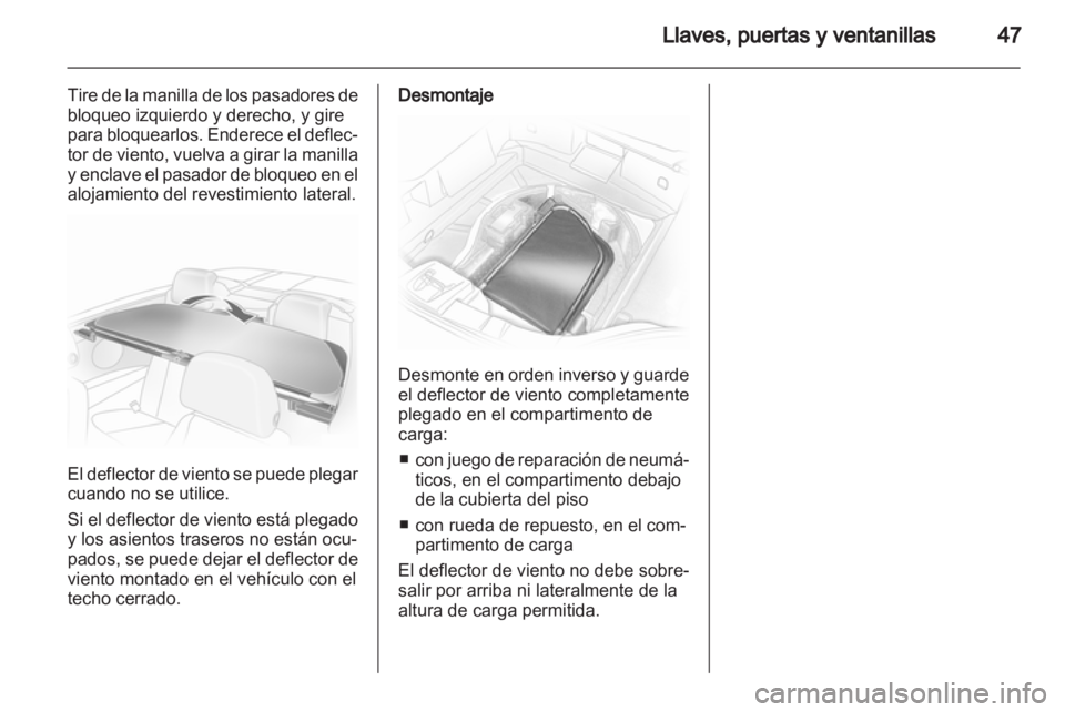 OPEL ASTRA H 2011.5  Manual de Instrucciones (in Spanish) 