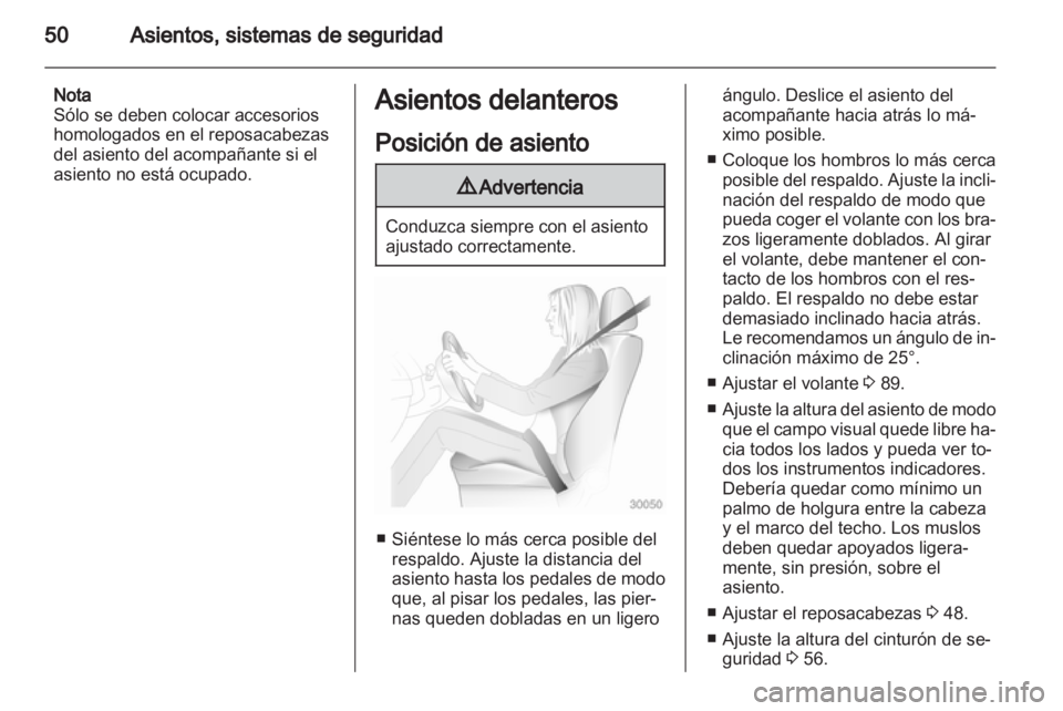 OPEL ASTRA H 2011.5  Manual de Instrucciones (in Spanish) 