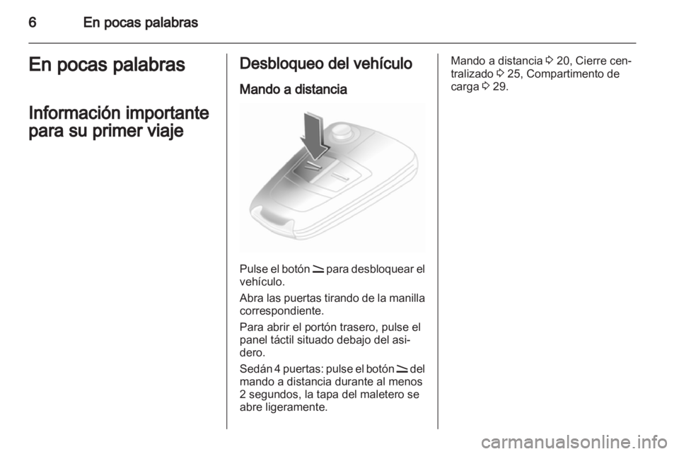 OPEL ASTRA H 2011.5  Manual de Instrucciones (in Spanish) 