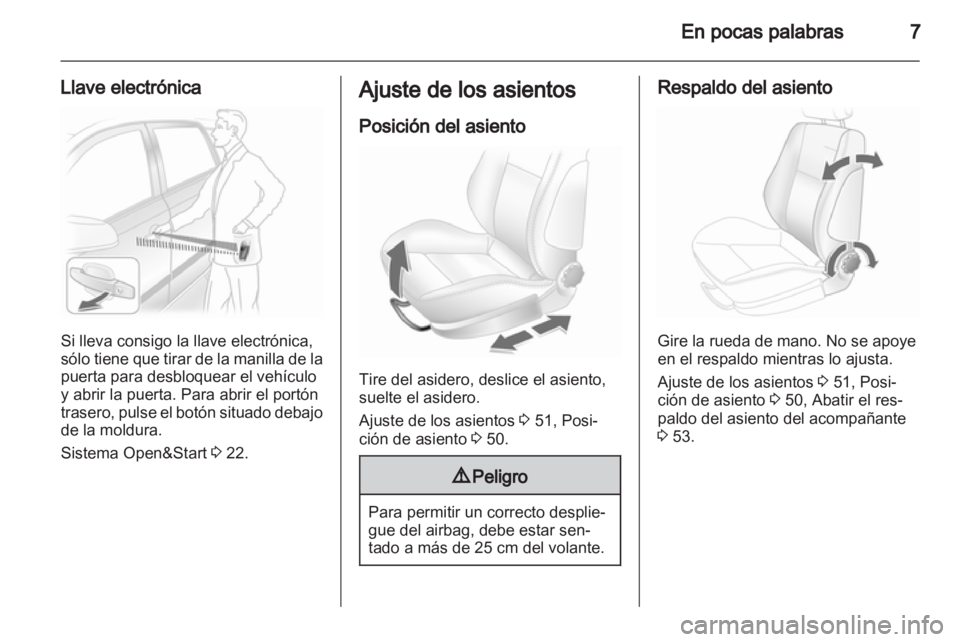 OPEL ASTRA H 2011.5  Manual de Instrucciones (in Spanish) 