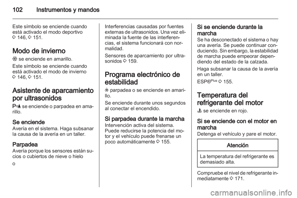 OPEL ASTRA H 2012 Manual de Instrucciones (in Spanish) OPEL ASTRA H 2012 Manual de Instrucciones (in Spanish)