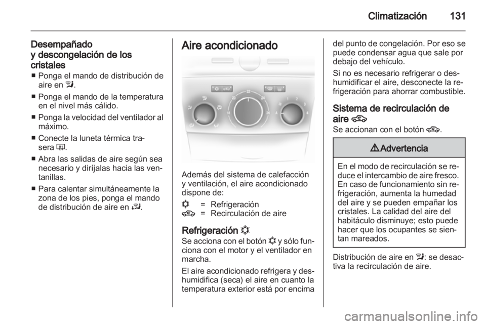 OPEL ASTRA H 2012 Manual de Instrucciones (in Spanish) OPEL ASTRA H 2012 Manual de Instrucciones (in Spanish)