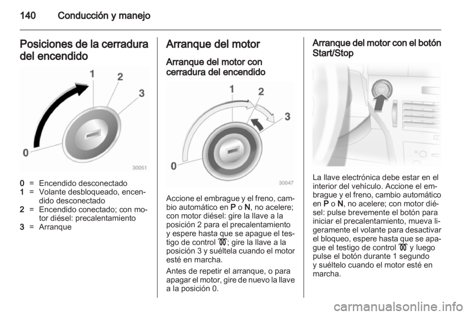 OPEL ASTRA H 2012 Manual de Instrucciones (in Spanish) OPEL ASTRA H 2012 Manual de Instrucciones (in Spanish)