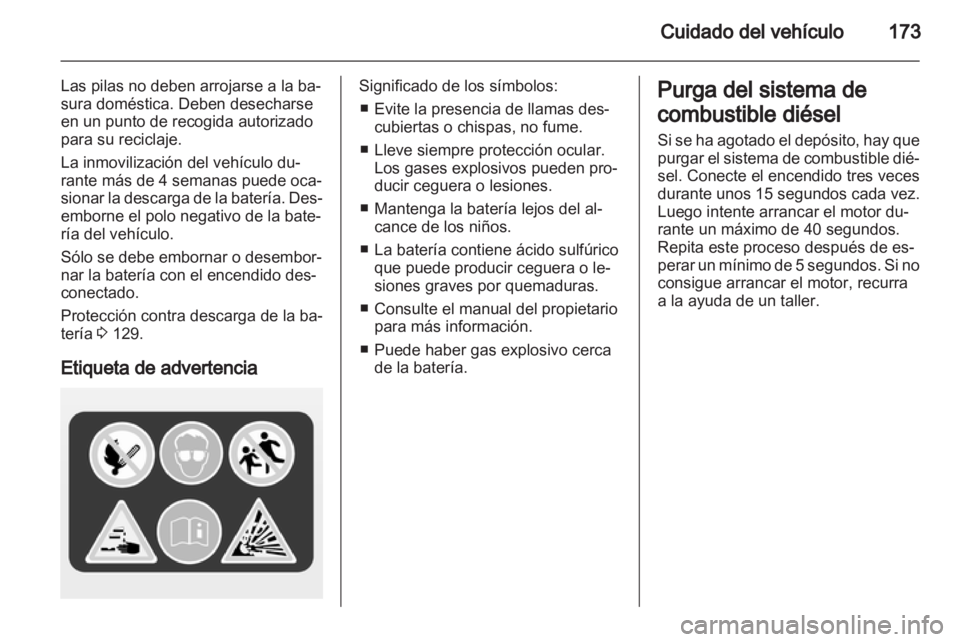 OPEL ASTRA H 2012 Manual de Instrucciones (in Spanish) OPEL ASTRA H 2012 Manual de Instrucciones (in Spanish)