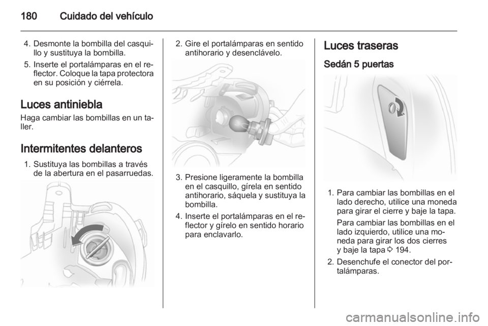OPEL ASTRA H 2012 Manual de Instrucciones (in Spanish) OPEL ASTRA H 2012 Manual de Instrucciones (in Spanish)