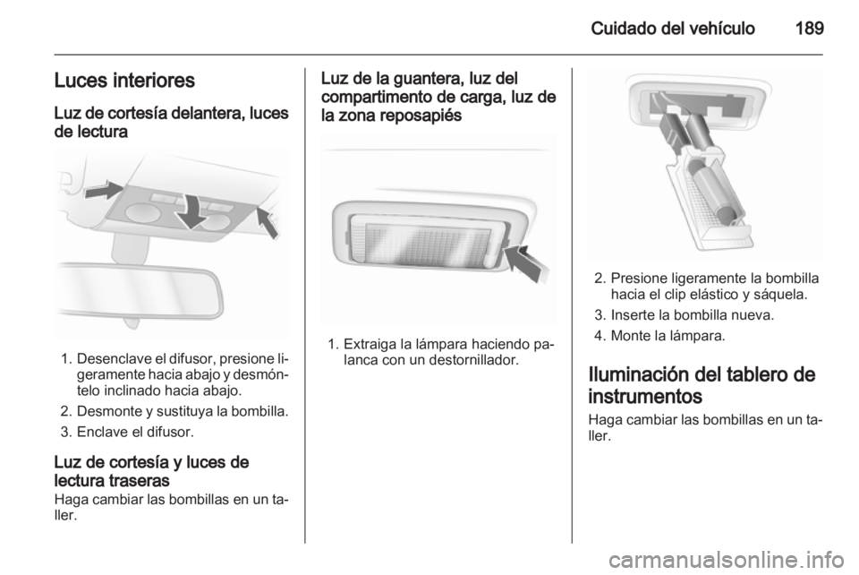 OPEL ASTRA H 2012 Manual de Instrucciones (in Spanish) OPEL ASTRA H 2012 Manual de Instrucciones (in Spanish)