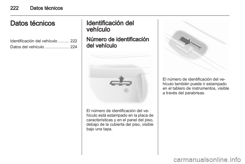 OPEL ASTRA H 2012 Manual de Instrucciones (in Spanish) OPEL ASTRA H 2012 Manual de Instrucciones (in Spanish)