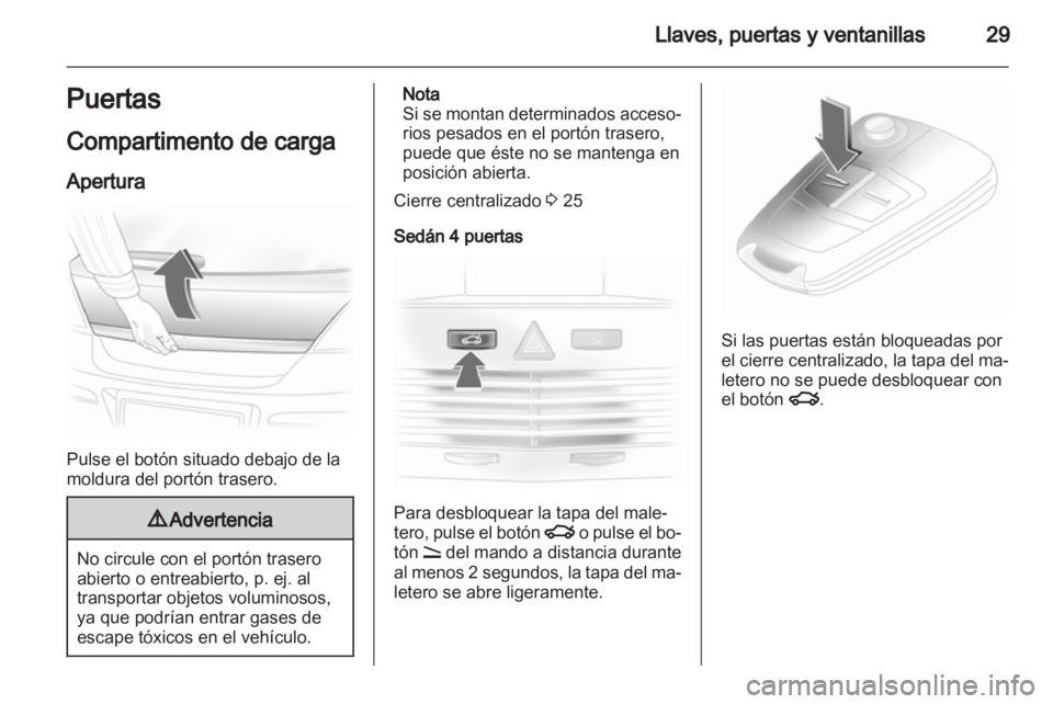OPEL ASTRA H 2012  Manual de Instrucciones (in Spanish) 