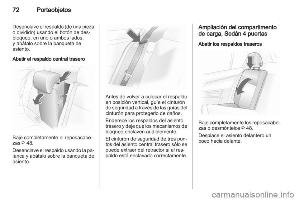 OPEL ASTRA H 2012  Manual de Instrucciones (in Spanish) 