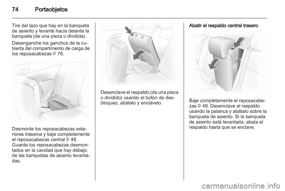 OPEL ASTRA H 2012  Manual de Instrucciones (in Spanish) 