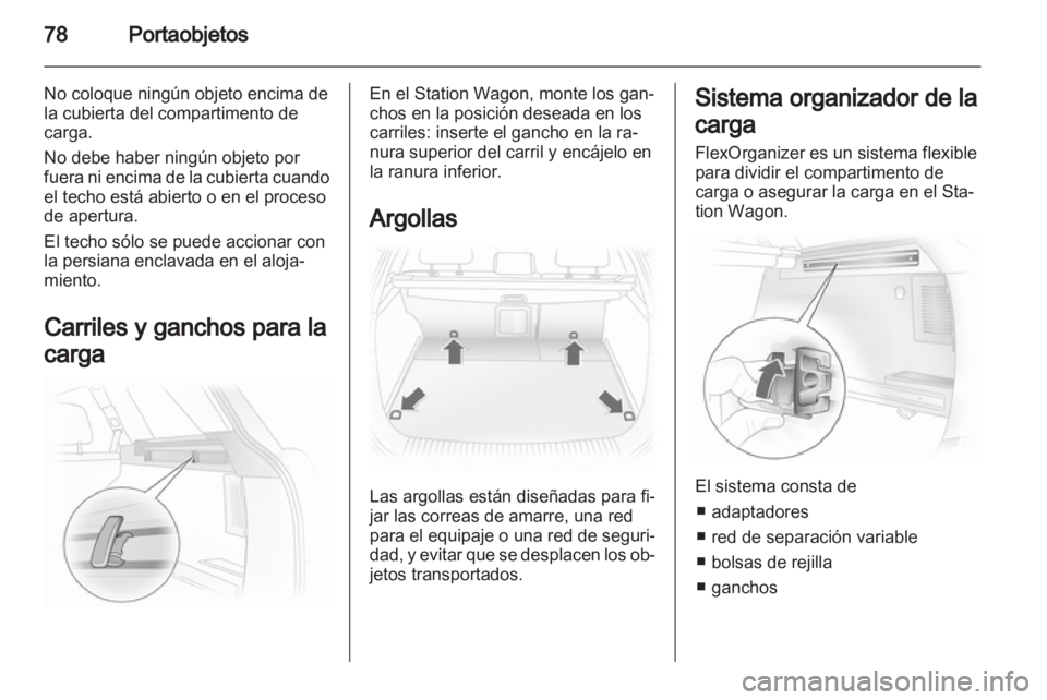 OPEL ASTRA H 2012  Manual de Instrucciones (in Spanish) 