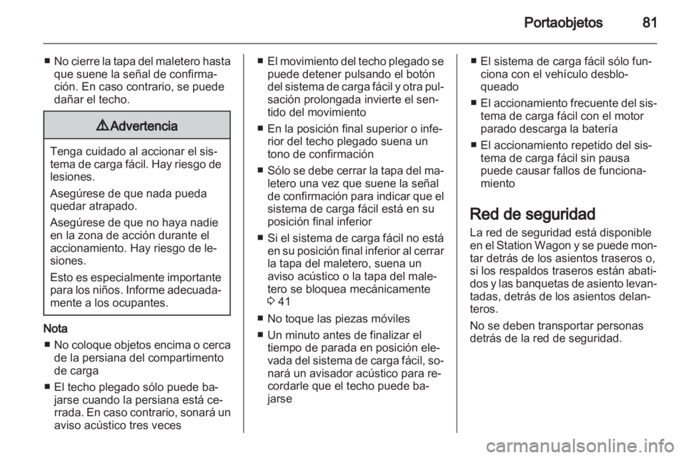 OPEL ASTRA H 2012  Manual de Instrucciones (in Spanish) 