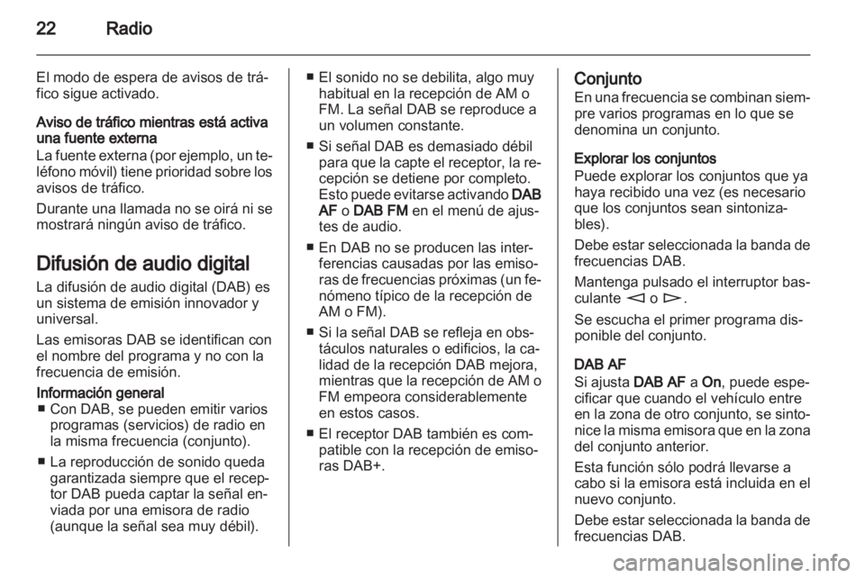 OPEL ASTRA H 2013 Manual de infoentretenimiento (in Spanish) OPEL ASTRA H 2013 Manual de infoentretenimiento (in Spanish)