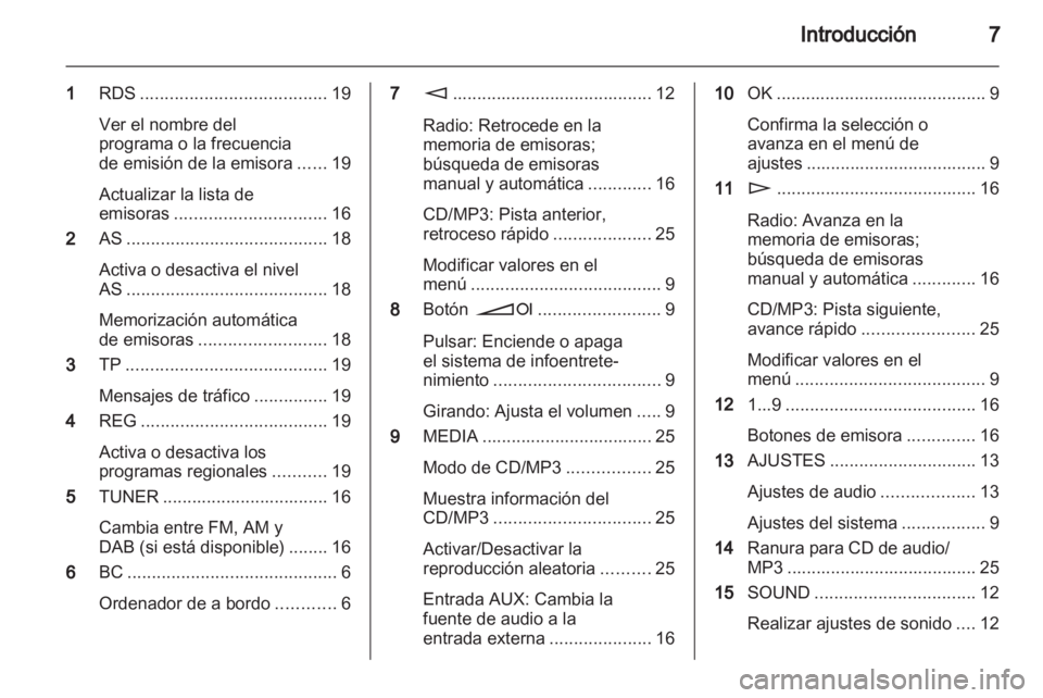 OPEL ASTRA H 2013  Manual de infoentretenimiento (in Spanish) 