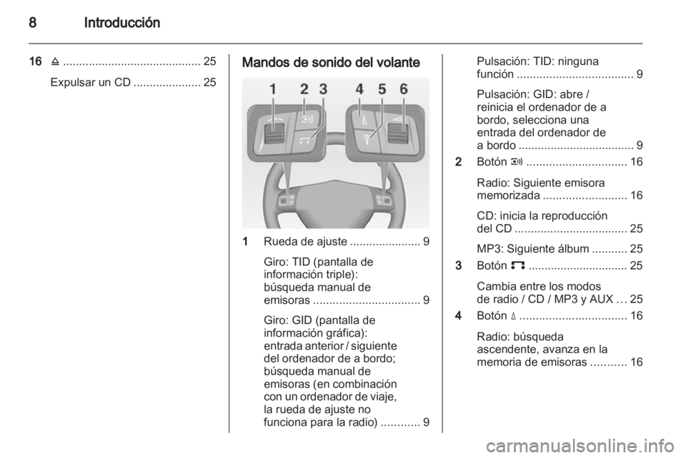 OPEL ASTRA H 2013  Manual de infoentretenimiento (in Spanish) 