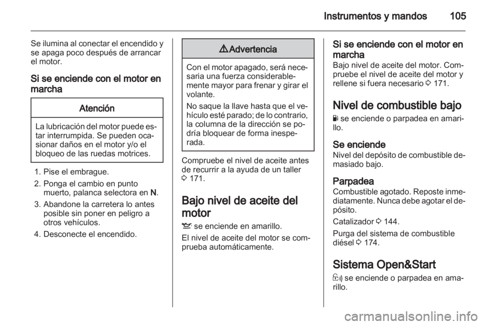 OPEL ASTRA H 2013  Manual de Instrucciones (in Spanish) 