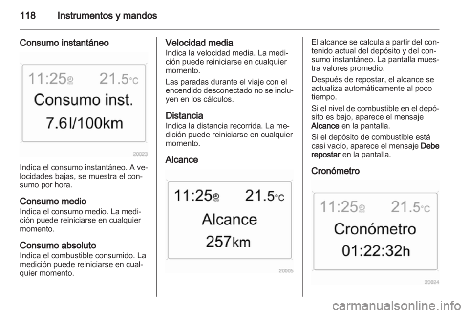 OPEL ASTRA H 2013  Manual de Instrucciones (in Spanish) 