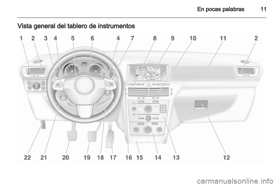 OPEL ASTRA H 2013 Manual de Instrucciones (in Spanish) OPEL ASTRA H 2013 Manual de Instrucciones (in Spanish)