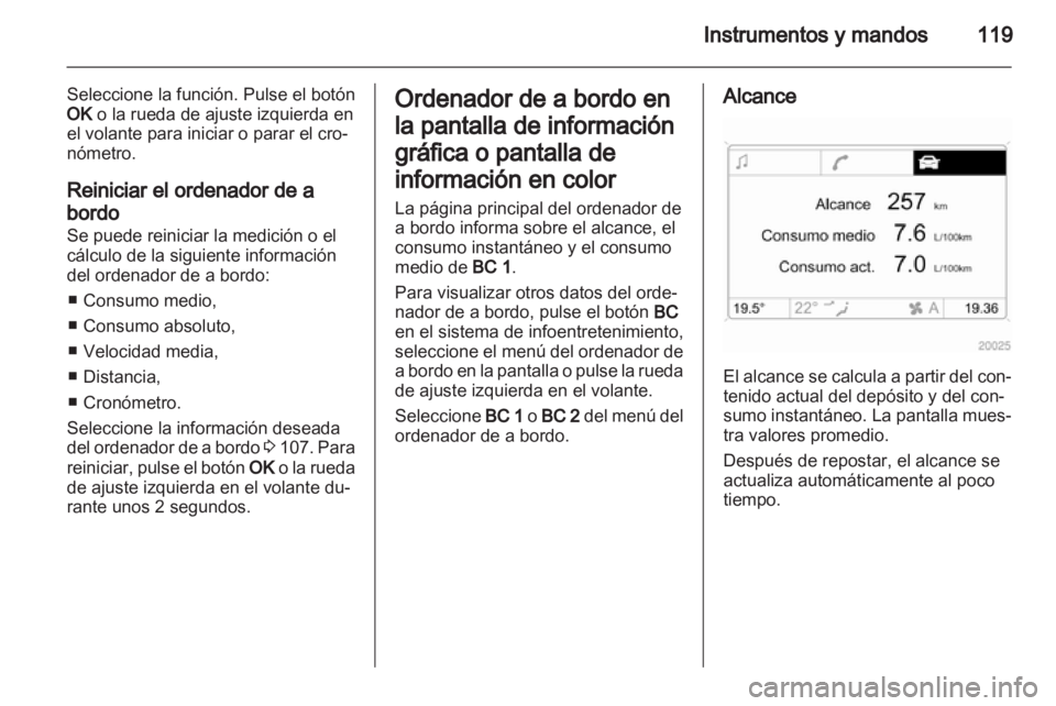 OPEL ASTRA H 2013  Manual de Instrucciones (in Spanish) 