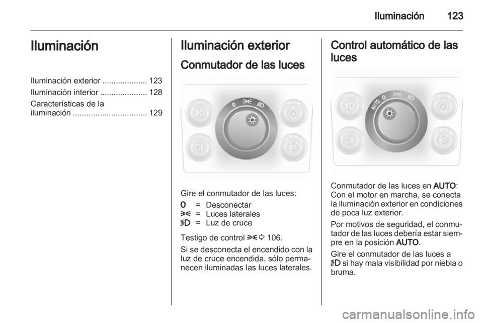 OPEL ASTRA H 2013  Manual de Instrucciones (in Spanish) 