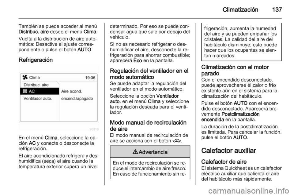 OPEL ASTRA H 2013  Manual de Instrucciones (in Spanish) 