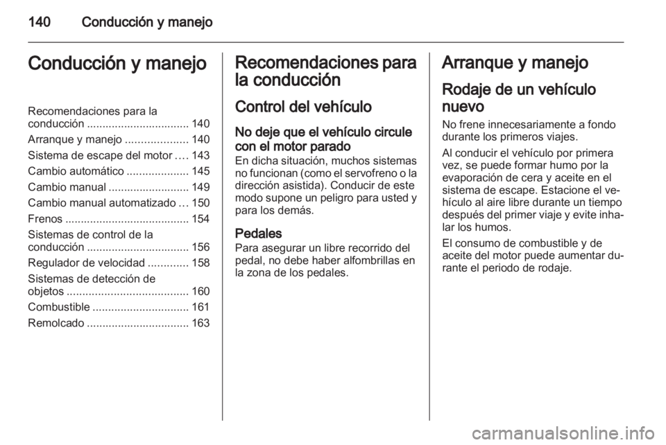 OPEL ASTRA H 2013  Manual de Instrucciones (in Spanish) 