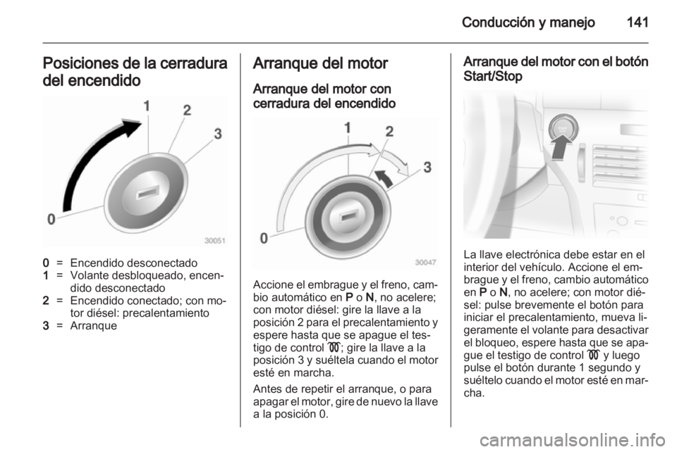 OPEL ASTRA H 2013  Manual de Instrucciones (in Spanish) 