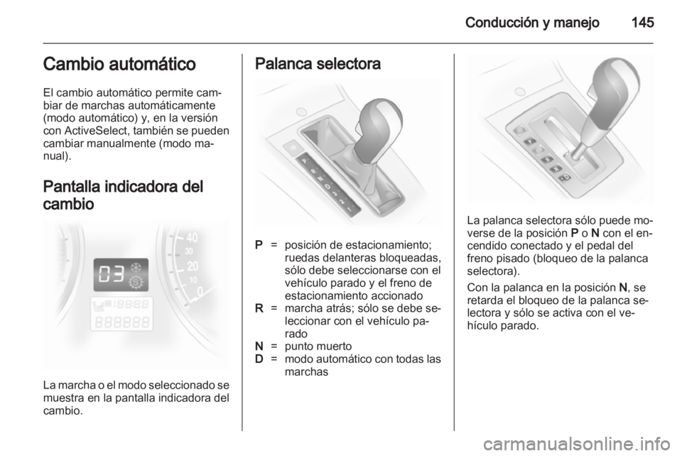 OPEL ASTRA H 2013  Manual de Instrucciones (in Spanish) 