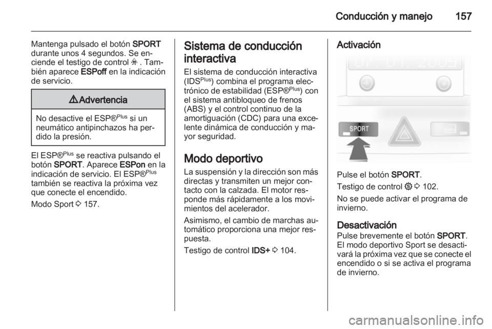 OPEL ASTRA H 2013  Manual de Instrucciones (in Spanish) 