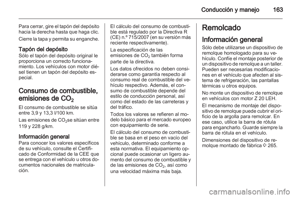 OPEL ASTRA H 2013 Manual de Instrucciones (in Spanish) OPEL ASTRA H 2013 Manual de Instrucciones (in Spanish)
