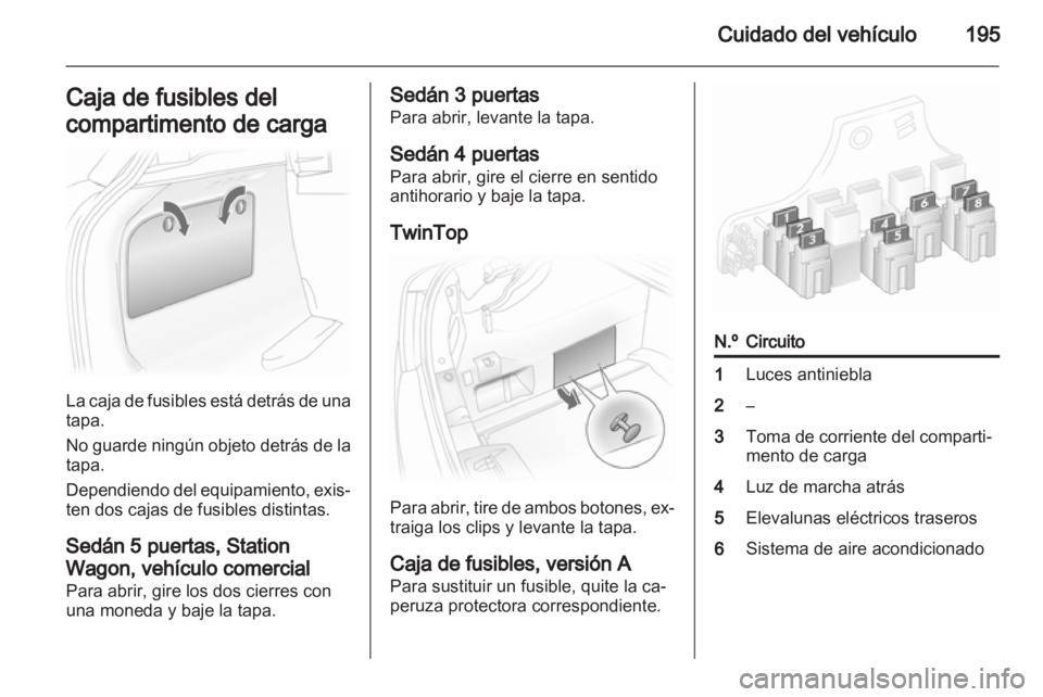 OPEL ASTRA H 2013 Manual de Instrucciones (in Spanish) OPEL ASTRA H 2013 Manual de Instrucciones (in Spanish)