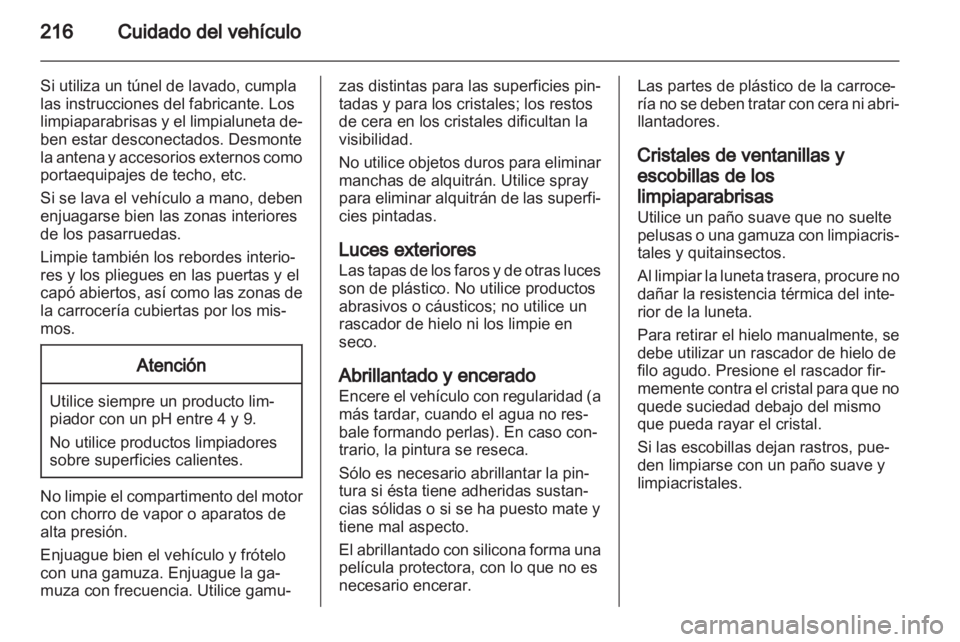 OPEL ASTRA H 2013 Manual de Instrucciones (in Spanish) OPEL ASTRA H 2013 Manual de Instrucciones (in Spanish)