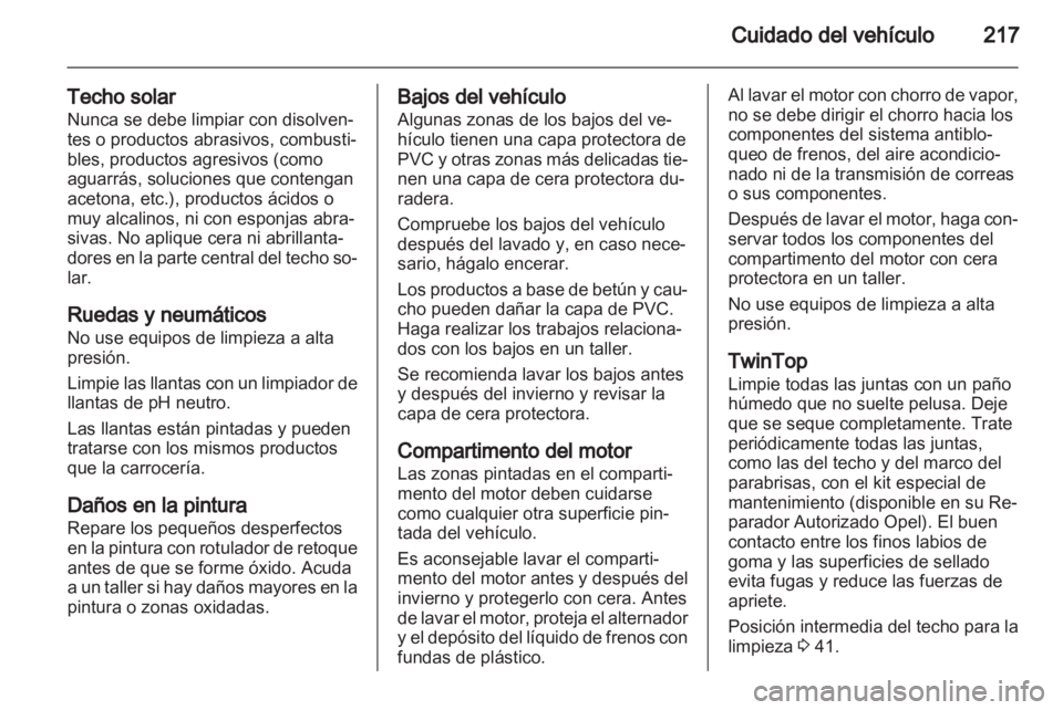 OPEL ASTRA H 2013 Manual de Instrucciones (in Spanish) OPEL ASTRA H 2013 Manual de Instrucciones (in Spanish)