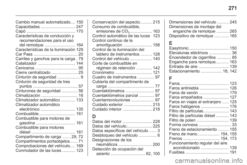 OPEL ASTRA H 2013  Manual de Instrucciones (in Spanish) 