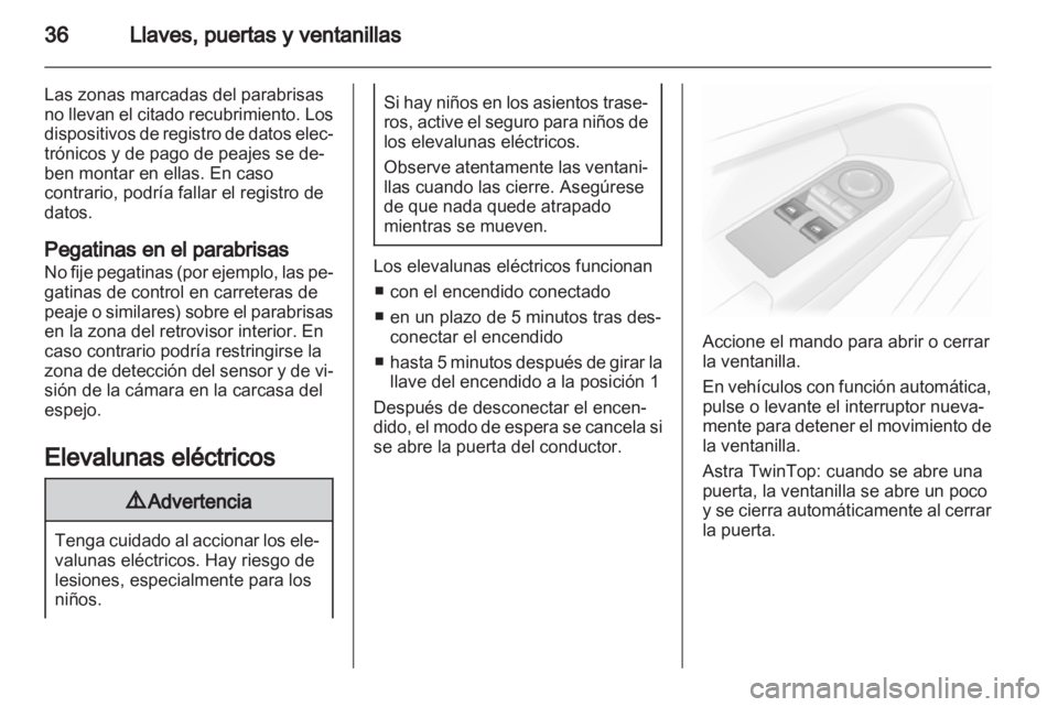OPEL ASTRA H 2013  Manual de Instrucciones (in Spanish) 