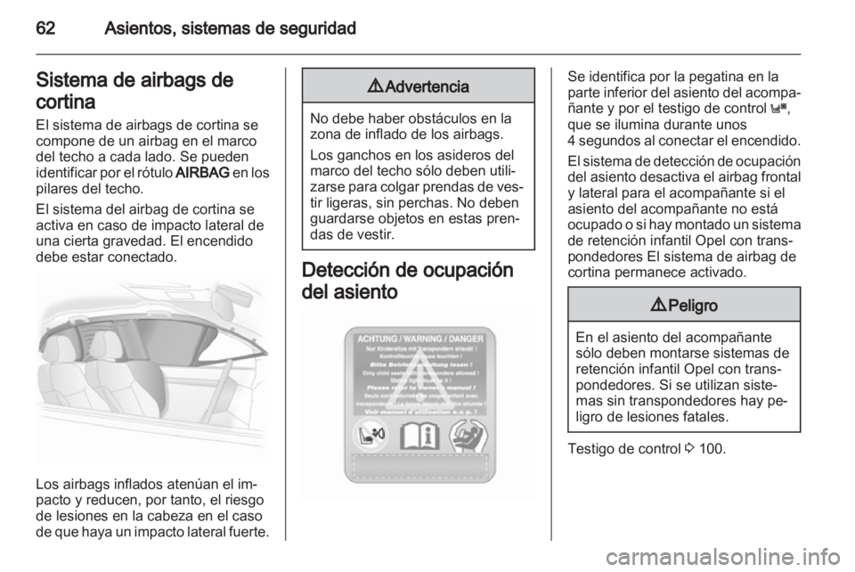 OPEL ASTRA H 2013 Manual de Instrucciones (in Spanish) OPEL ASTRA H 2013 Manual de Instrucciones (in Spanish)
