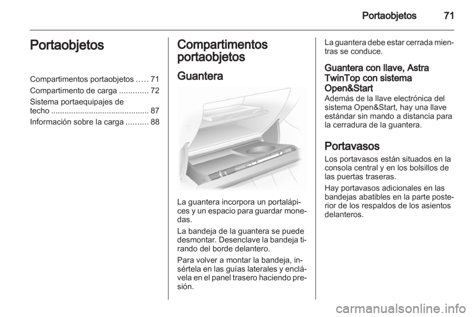 OPEL ASTRA H 2013 Manual de Instrucciones (in Spanish) OPEL ASTRA H 2013 Manual de Instrucciones (in Spanish)