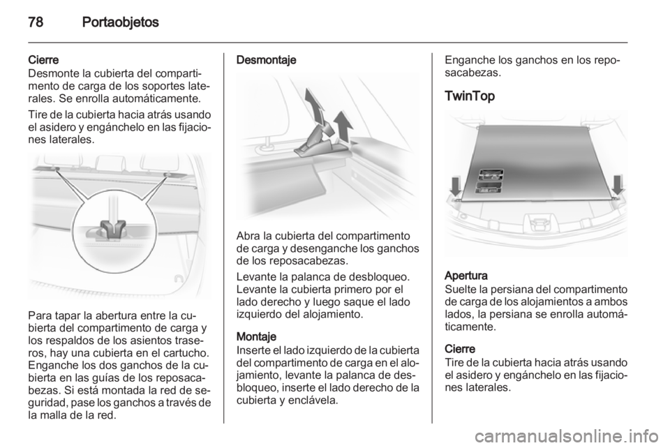 OPEL ASTRA H 2013 Manual de Instrucciones (in Spanish) OPEL ASTRA H 2013 Manual de Instrucciones (in Spanish)
