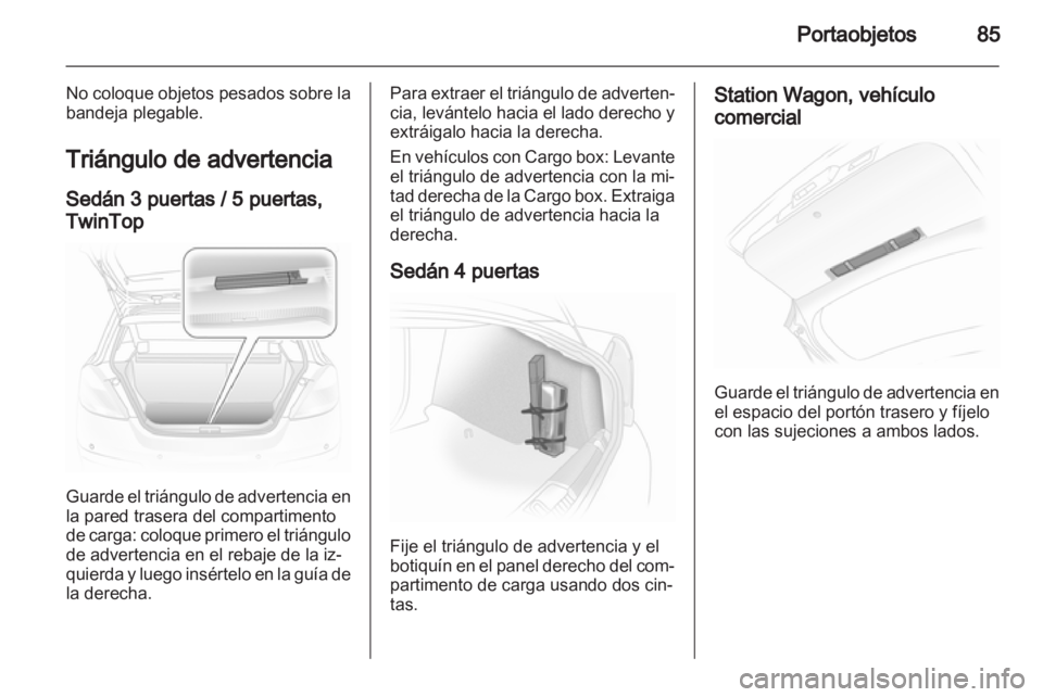 OPEL ASTRA H 2013 Manual de Instrucciones (in Spanish) OPEL ASTRA H 2013 Manual de Instrucciones (in Spanish)