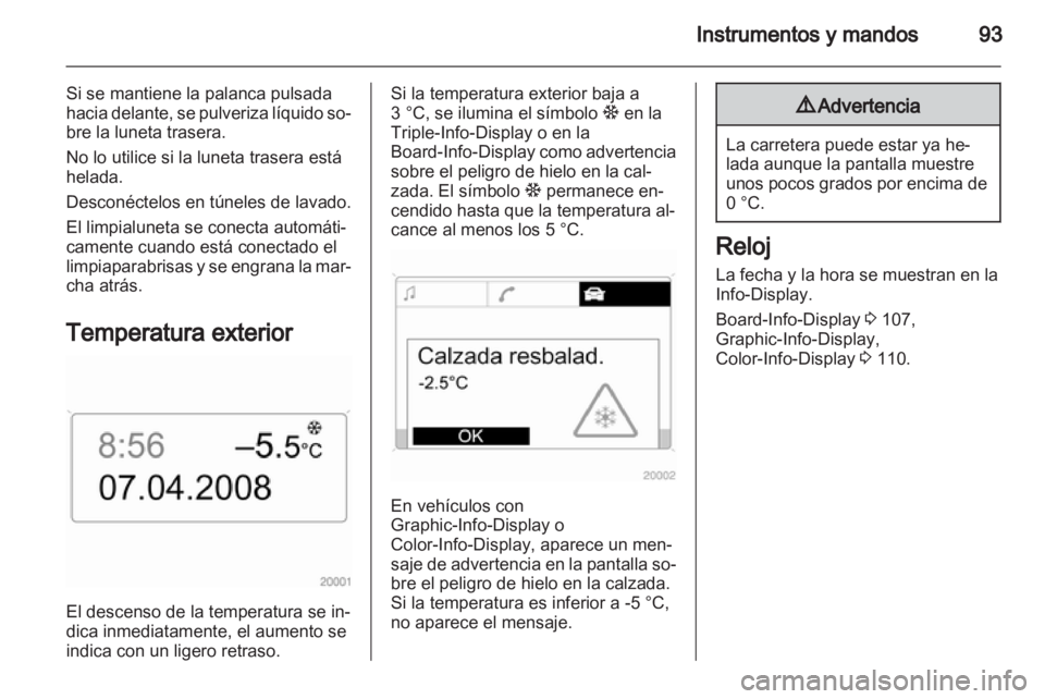 OPEL ASTRA H 2013  Manual de Instrucciones (in Spanish) 