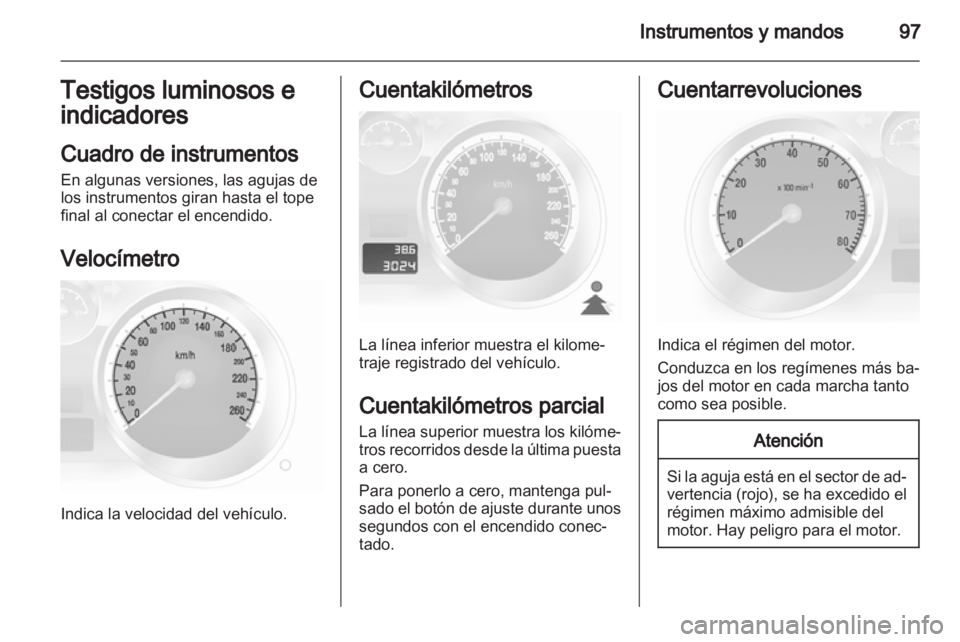 OPEL ASTRA H 2013  Manual de Instrucciones (in Spanish) 