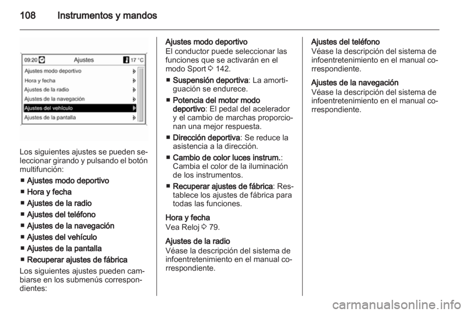 OPEL ASTRA J 2010.5  Manual de Instrucciones (in Spanish) 
